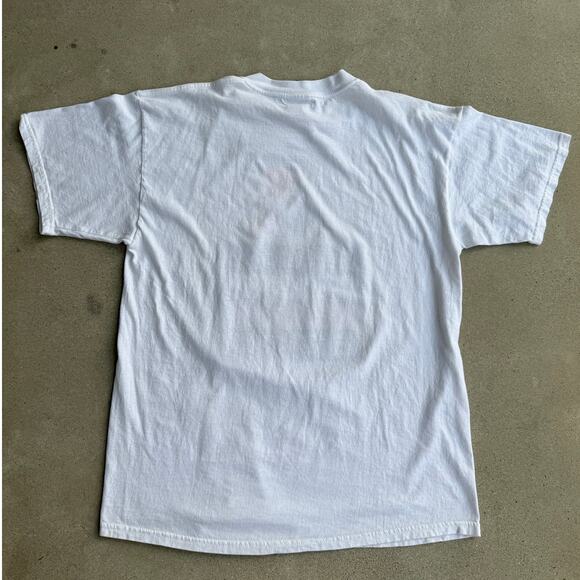 Vintage Betty Boop 1998 4th of July USA Sparkly White Womens Shirt Size XL - Picture 2 of 9